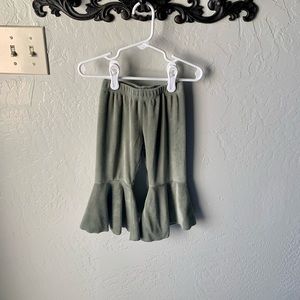 Bailey’s Blossoms Toddler Girl Velour Bell Bottoms